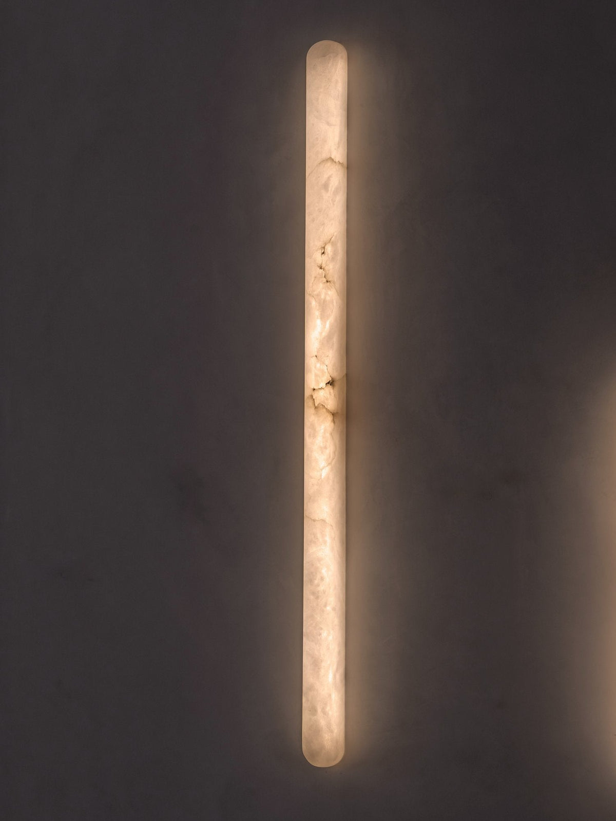 Alabaster Tubular Wall Light, 85cm