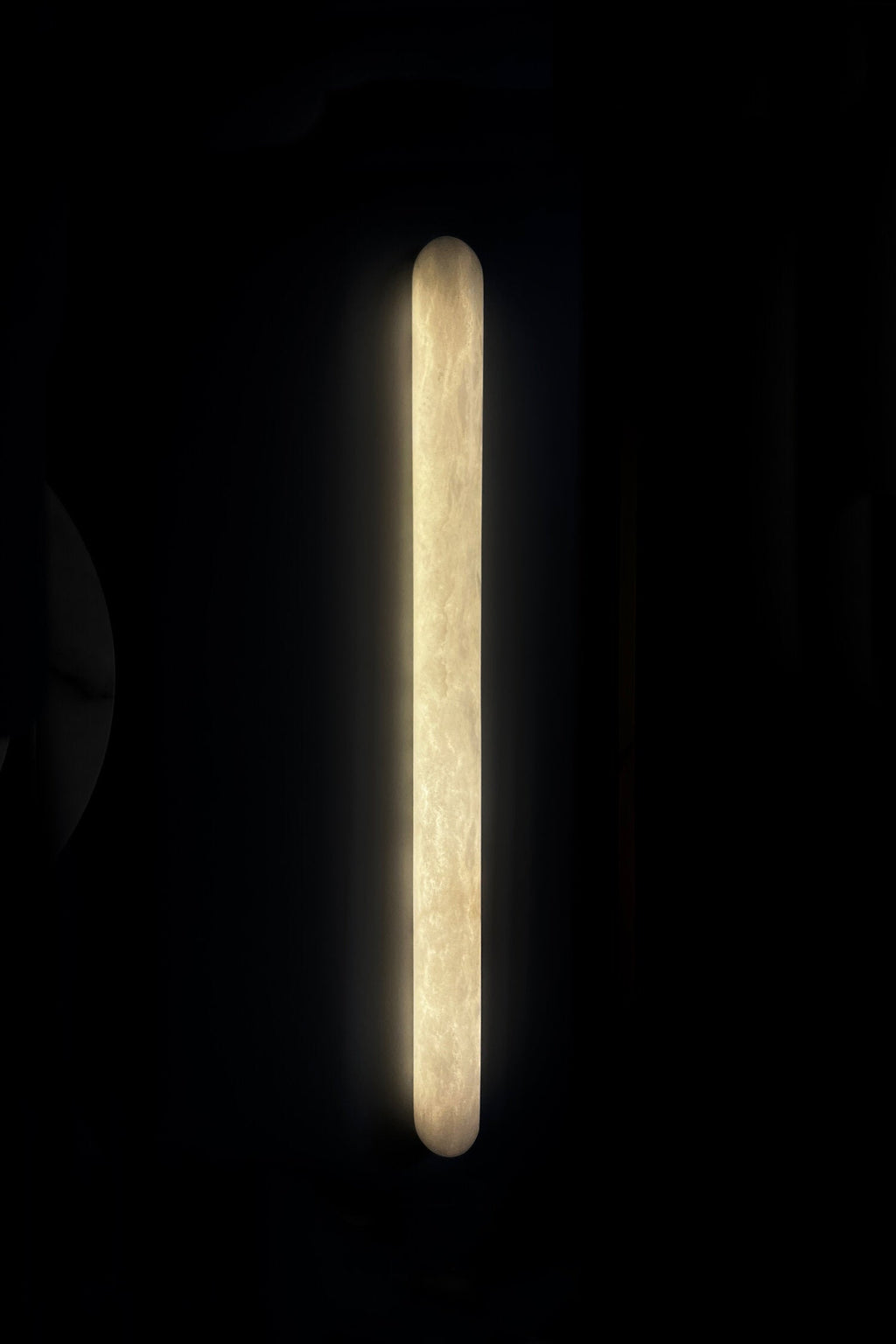 Alabaster Tubular Wall Light, 65cm