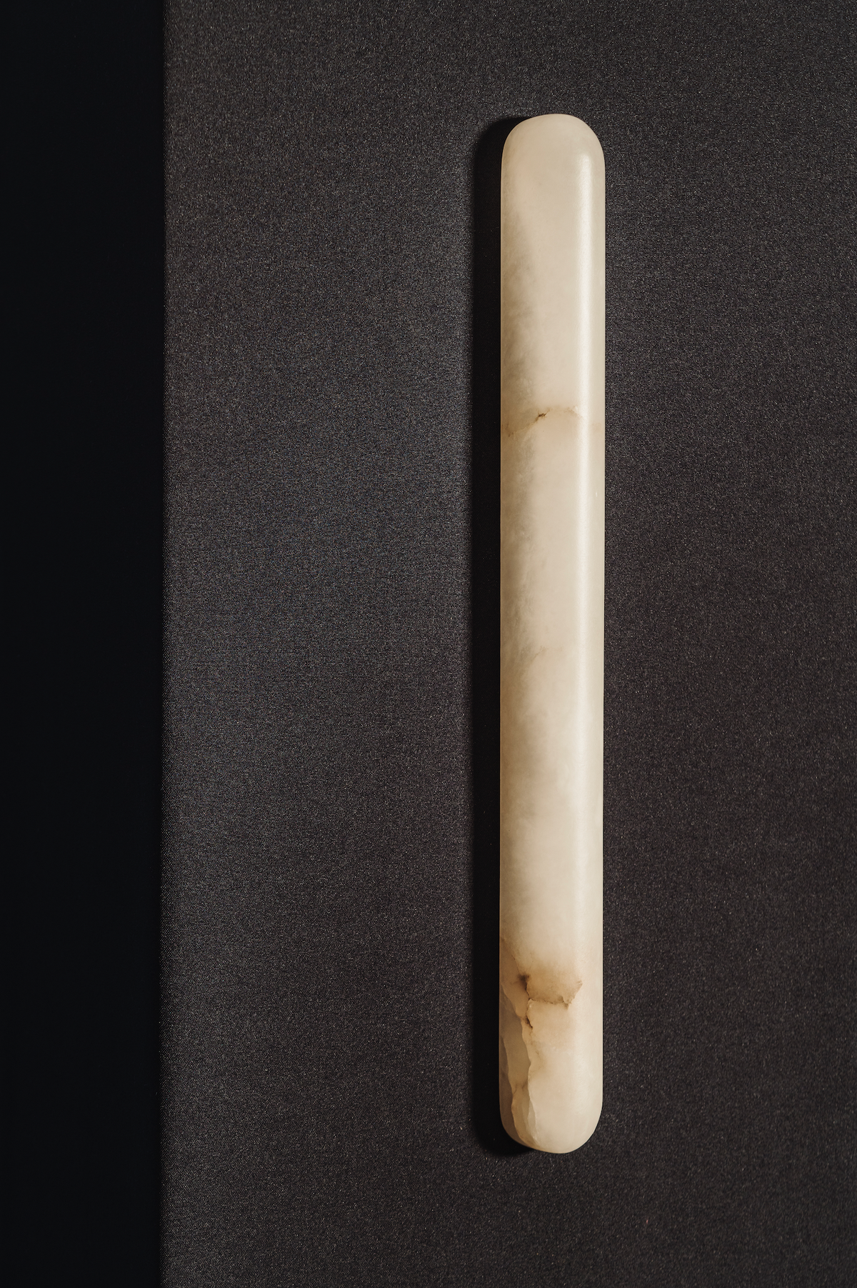 Alabaster Tubular Wall Light, 65cm