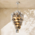 Altesa Square Glass Chandelier 20-Light