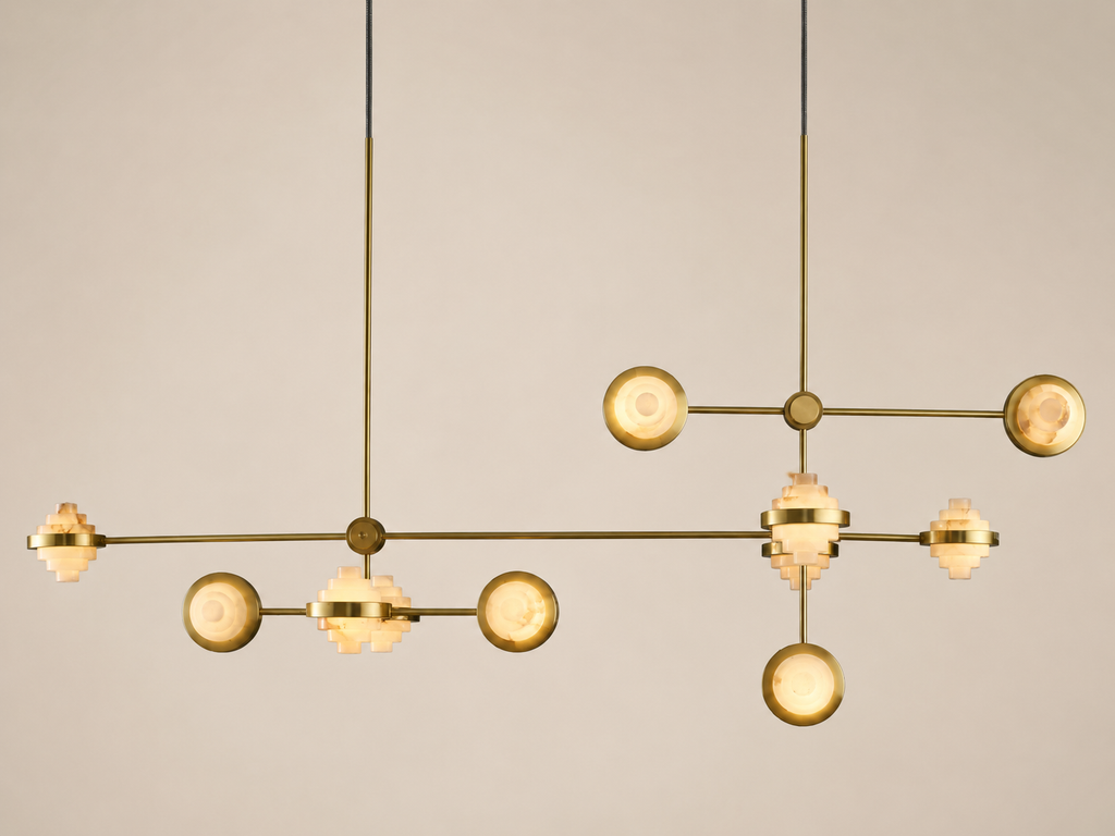 Iris Complex Array Sculptural Chandelier